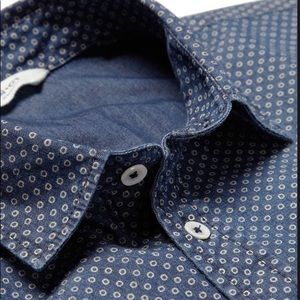 NN.07 Printed Chambray Shirt